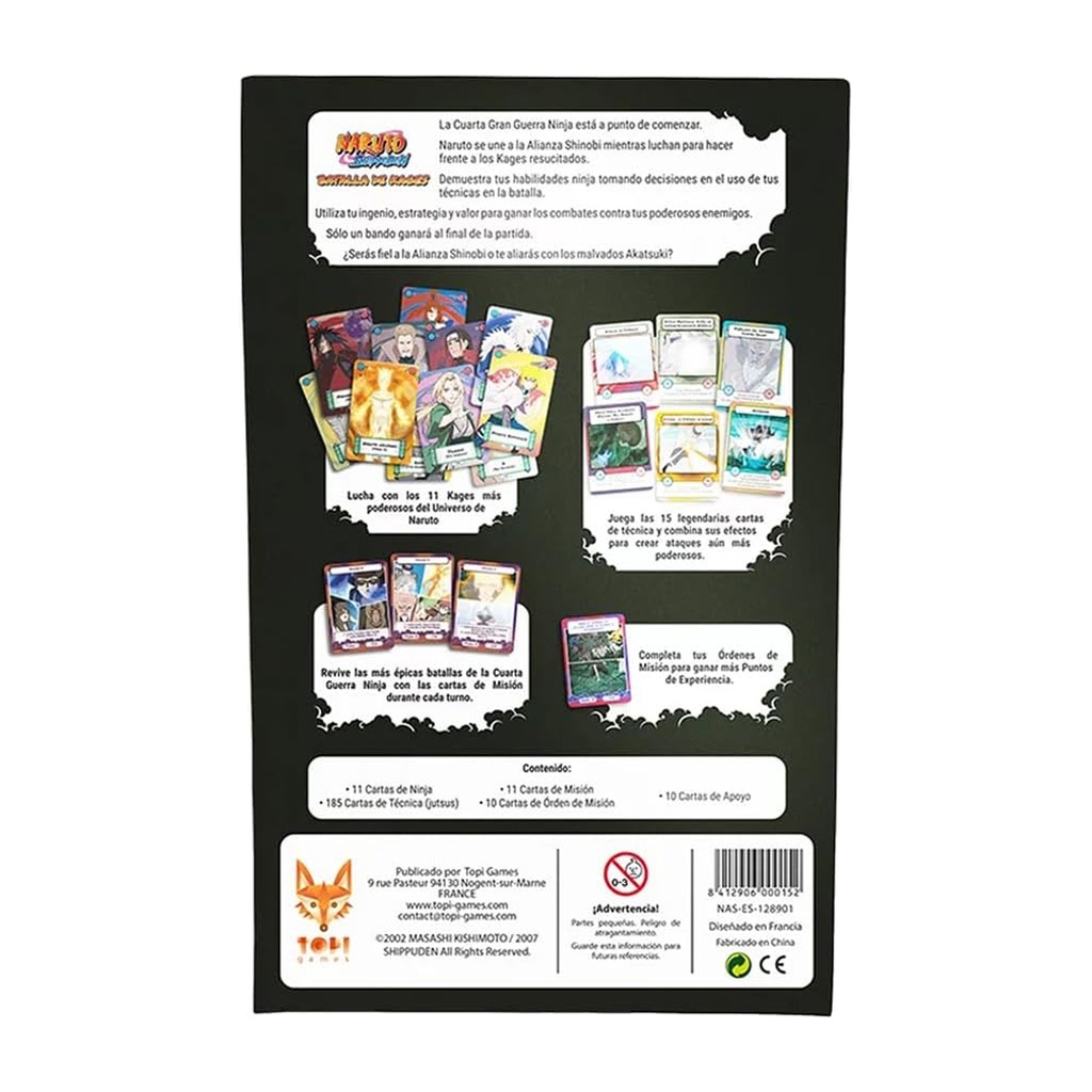 NARUTO SHIPPUDEN: BATALLA DE KAGES