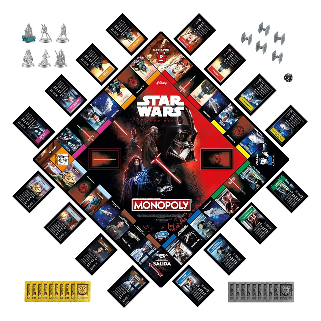 MONOPOLY STAR WARS "DARK SIDE"