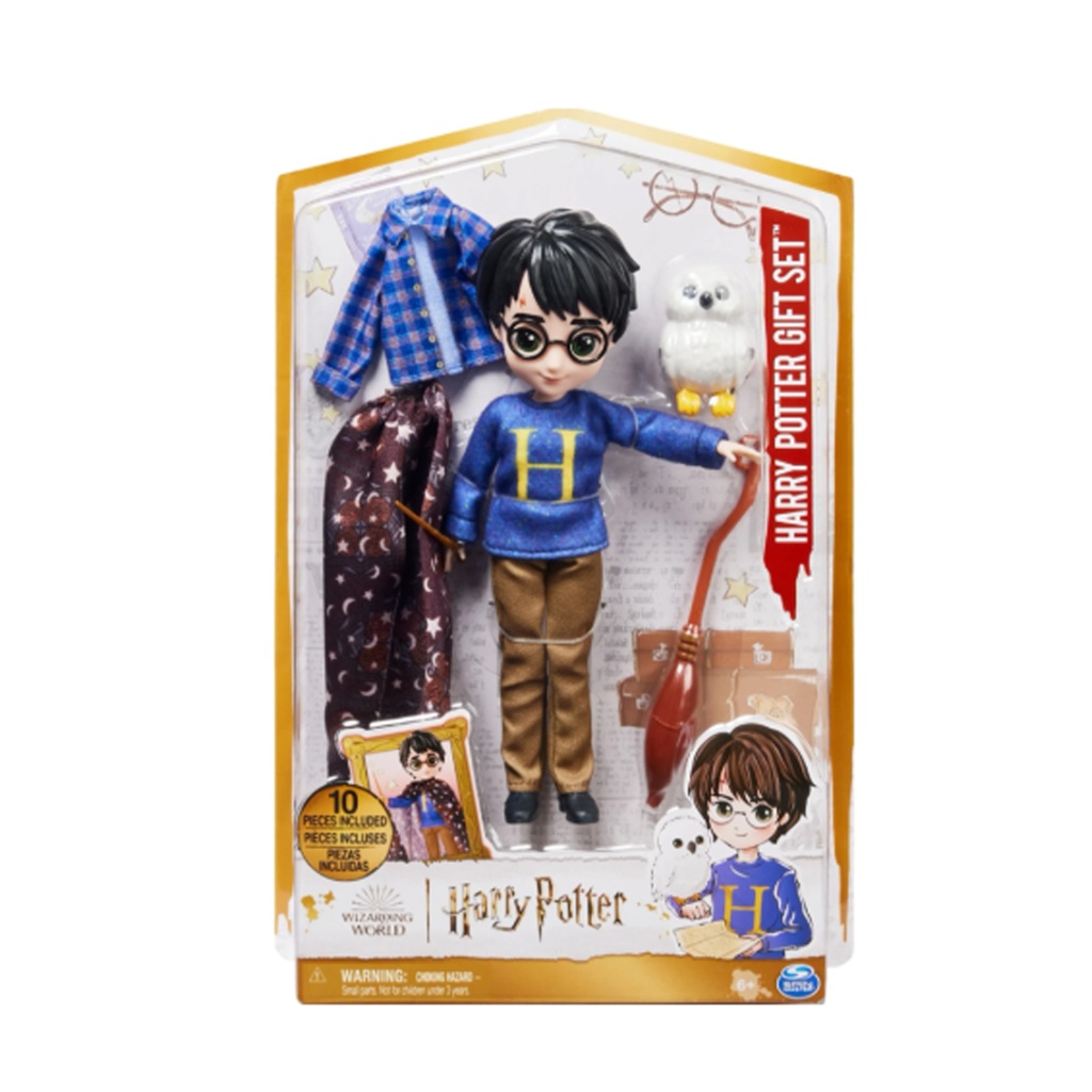 FIGURA HARRY POTTER CON ACCESORIOS