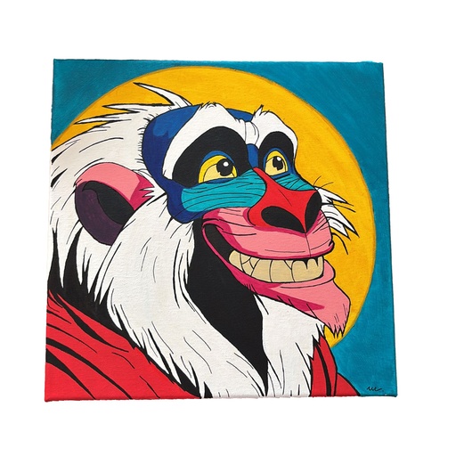 Lienzo Rafiki "El Rey León"
